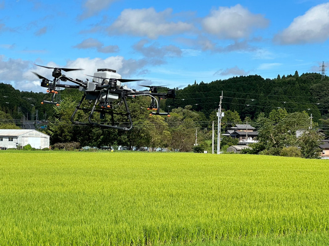 甲賀市水口町で肥料散布を行いました！  画像