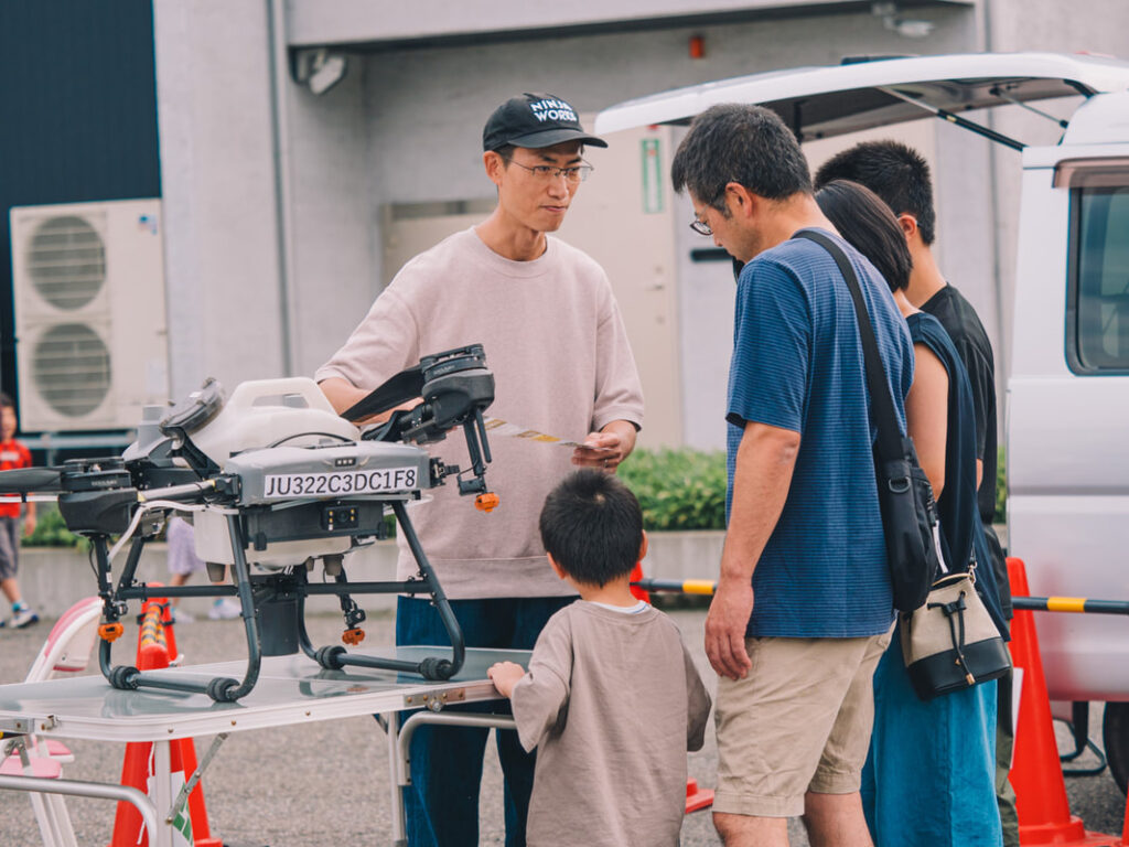 「2023越前げんきフェスタ」にてDJI RoboMaster S1を用いた地上型ドローン体験会を実施いたしました！ 画像